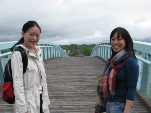 A bridge to? (there's a story in it I'm sure)