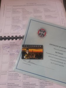 BAAL-Timetable-Certificate